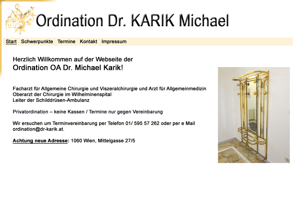 Ordination Dr. Karik